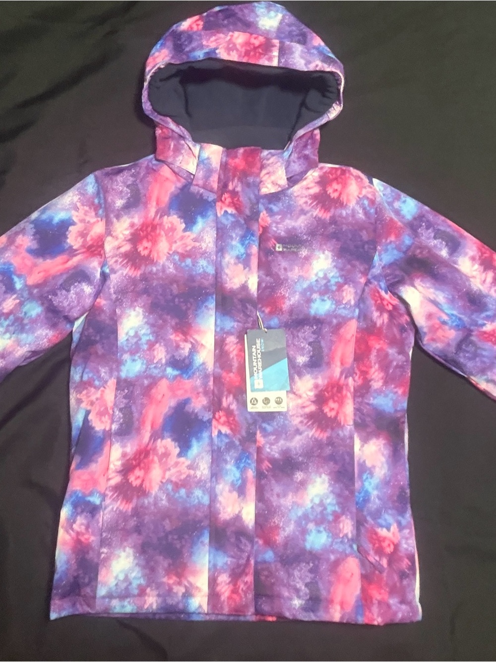 Mountain Warehouse Snowdrop Kids Ski Jacket Galaxy Print NWT Size 150